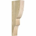 thumbnail image 1 of 4"W x 8"D x 24"H Ridgewood Rough Sawn Corbel, Douglas Fir, 1 of 9