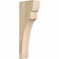 thumbnail image 1 of 4"W x 8"D x 24"H Yorktown Rough Sawn Corbel, Douglas Fir, 1 of 9