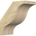 thumbnail image 1 of 4"W x 8"D x 8"H Funston Rough Sawn Knee Brace, Douglas Fir, 1 of 4