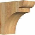 thumbnail image 1 of 4"W x 8"D x 8"H Yorktown Rough Sawn Corbel, Western Red Cedar, 1 of 9