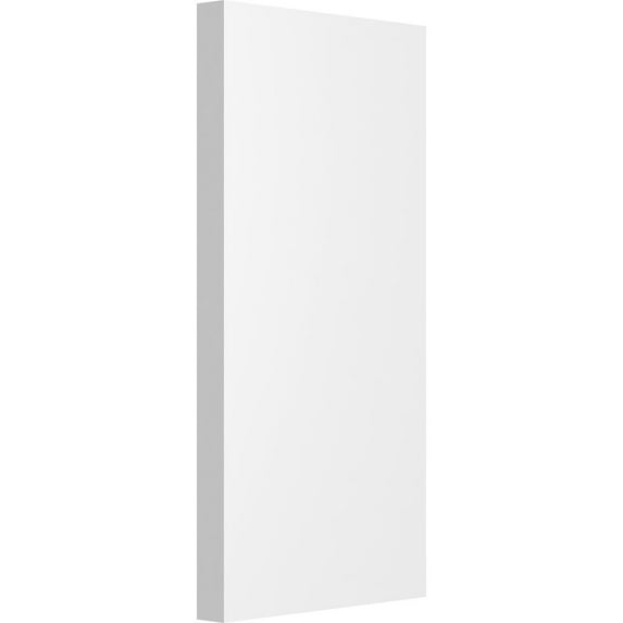 4"W x 8"H x 1/2"P Standard Foster Plinth Block with Square Edge
