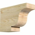 thumbnail image 1 of 4"W x 8"H x 12"L Newport Rough Sawn Rafter Tail, Douglas Fir, 1 of 4