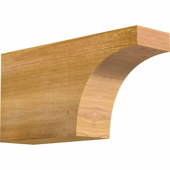 4"W x 8"H x 16"L Huntington Rough Sawn Rafter Tail, Western Red Cedar