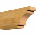 thumbnail image 1 of 4"W x 8"H x 18"L Mediterranean Rough Sawn Rafter Tail, Western Red Cedar, 1 of 4