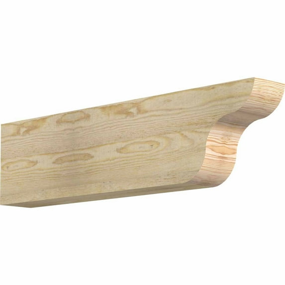 4"W x 8"H x 32"L Carmel Rough Sawn Rafter Tail, Douglas Fir