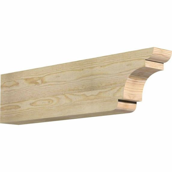 4"W x 8"H x 32"L New Brighton Rough Sawn Rafter Tail, Douglas Fir