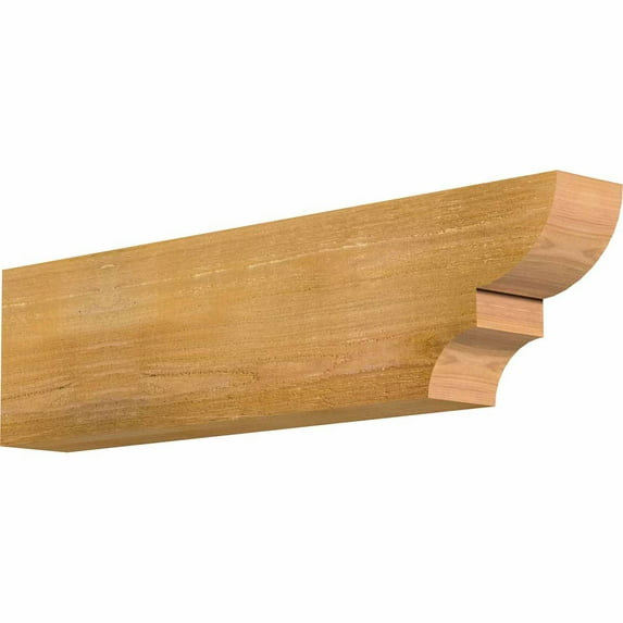 4"W x 8"H x 32"L Ridgewood Rough Sawn Rafter Tail, Western Red Cedar
