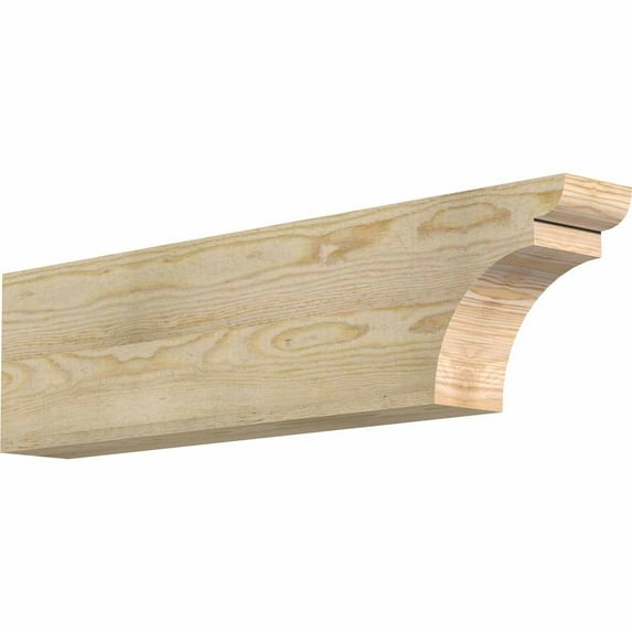 4"W x 8"H x 32"L Yorktown Rough Sawn Rafter Tail, Douglas Fir