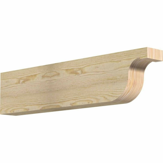 4"W x 8"H x 36"L Del Monte Rough Sawn Rafter Tail, Douglas Fir