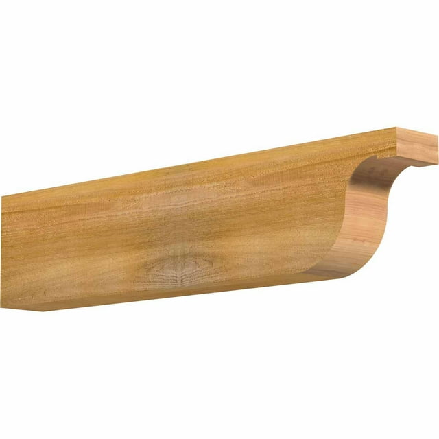 4"W x 8"H x 36"L Del Monte Rough Sawn Rafter Tail, Western Red Cedar