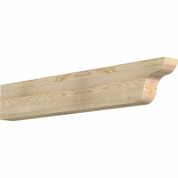 4"W x 8"H x 48"L Carmel Rough Sawn Rafter Tail, Douglas Fir
