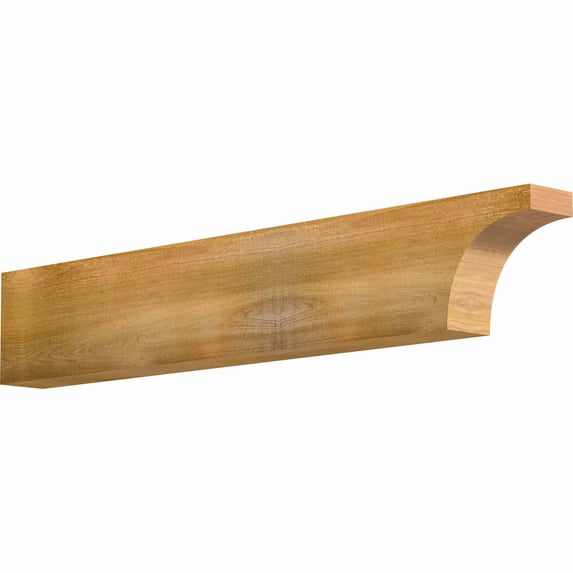 4"W x 8"H x 48"L Huntington Rough Sawn Rafter Tail, Western Red Cedar