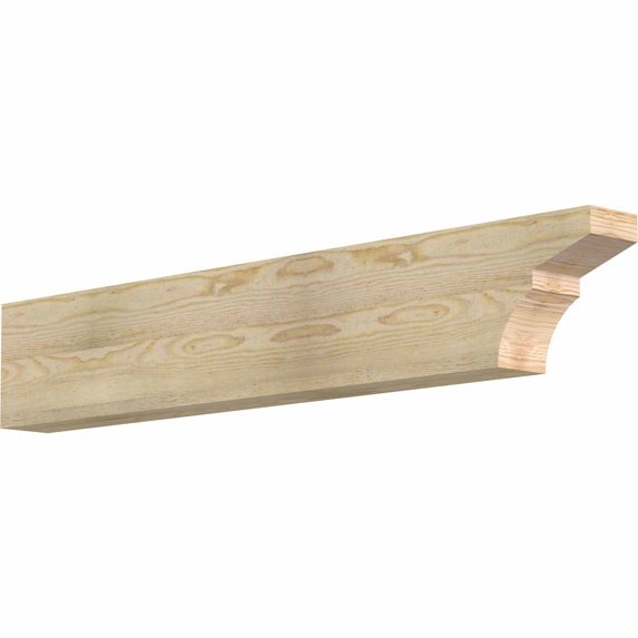 4"W x 8"H x 48"L Monterey Rough Sawn Rafter Tail, Douglas Fir