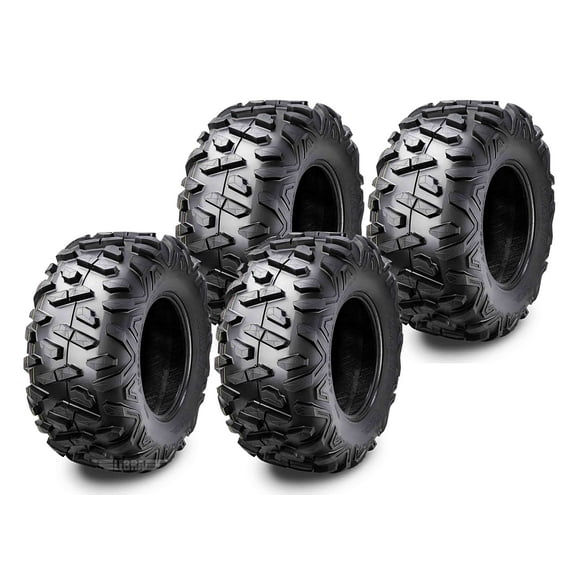 4 WANDA ATV tires 25x10-12 P350 fit 13-19 Kubota RTV X900 X1100C X1120D