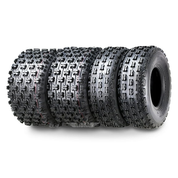 4 WANDA Sport ATV tires 22x7-10 & 22x10-9 09-17 Honda TRX 250X 300X GNCC Race