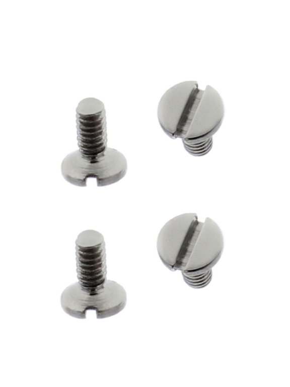 4 WATCH CASE BACK SCREW, 90mm, Silver, Compatible With 44-44.5-45MM HUBLOT BIG BANG 301/311/309/318 WATCH