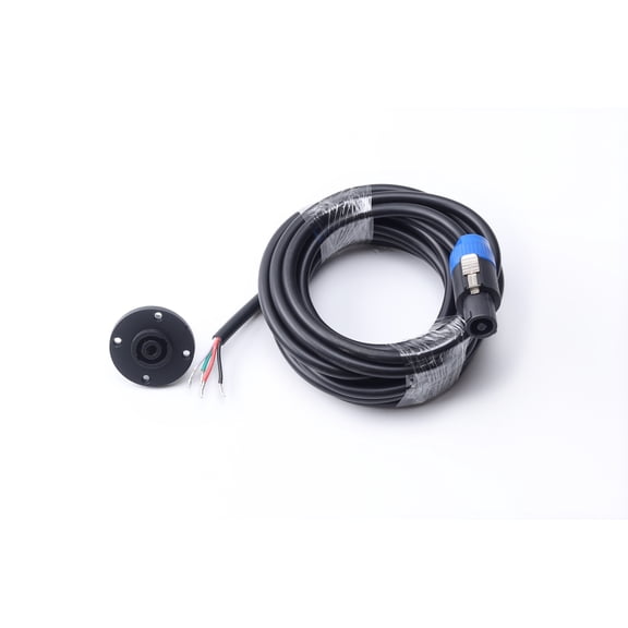 4 WIRE SPEAKON 15FT CABLE CHUCHERO BOX LOUD SPEAKERS, MIDS, TWEETERS WITH SOCKET