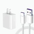thumbnail image 2 of 20W USB-C PD Wall Charger With Type-C Cable For IPhone 16/15/16E, AirPods 4/Pro 2, Samsung Galaxy - Fast Charging 2 of 4