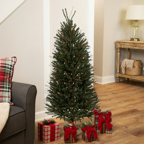 Northlight 4' Prelit Artificial Christmas Tree Warsaw Twig - Clear Lights