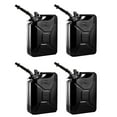 thumbnail image 1 of 4) Wavian 3010 5.3 Gallon 20L Authentic CARB Fuel Jerry Cans w/ Spout, Black, 1 of 6