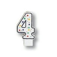 thumbnail image 1 of #4 Wax Birthday Candle, 1 of 3