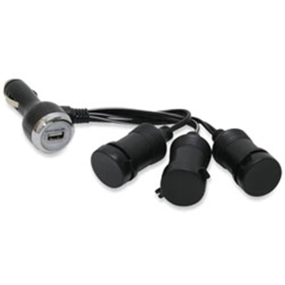 4-Way 12-Volt and USB Adapter