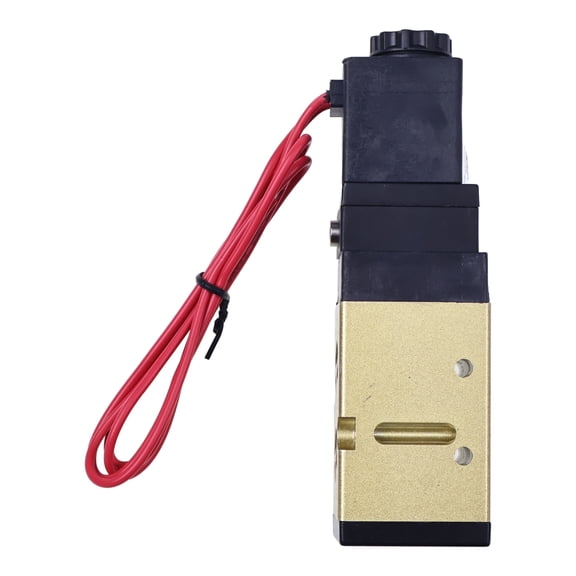 4-Way 2-Position Solenoid Air Valve BAV050SA Compatible With Buyers Dump Truck Pneumatic Tailgate Systems1/4" NPT Working Ports