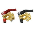 4 Way Battery Terminal Connectors Red Positive Black Negative Quick