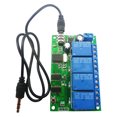thumbnail image 1 of 4 Way DTMF Relays Module With Sound Line Decoding For Multiple Circuit Management, 1 of 9