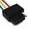 thumbnail image 1 of 4-Way Flat Molded FM Trailer Connector, 1 of 1