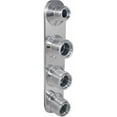 thumbnail image 1 of 4 Way Inline Bulkhead -6 AN & -10 AN O-Ring, 1 of 1