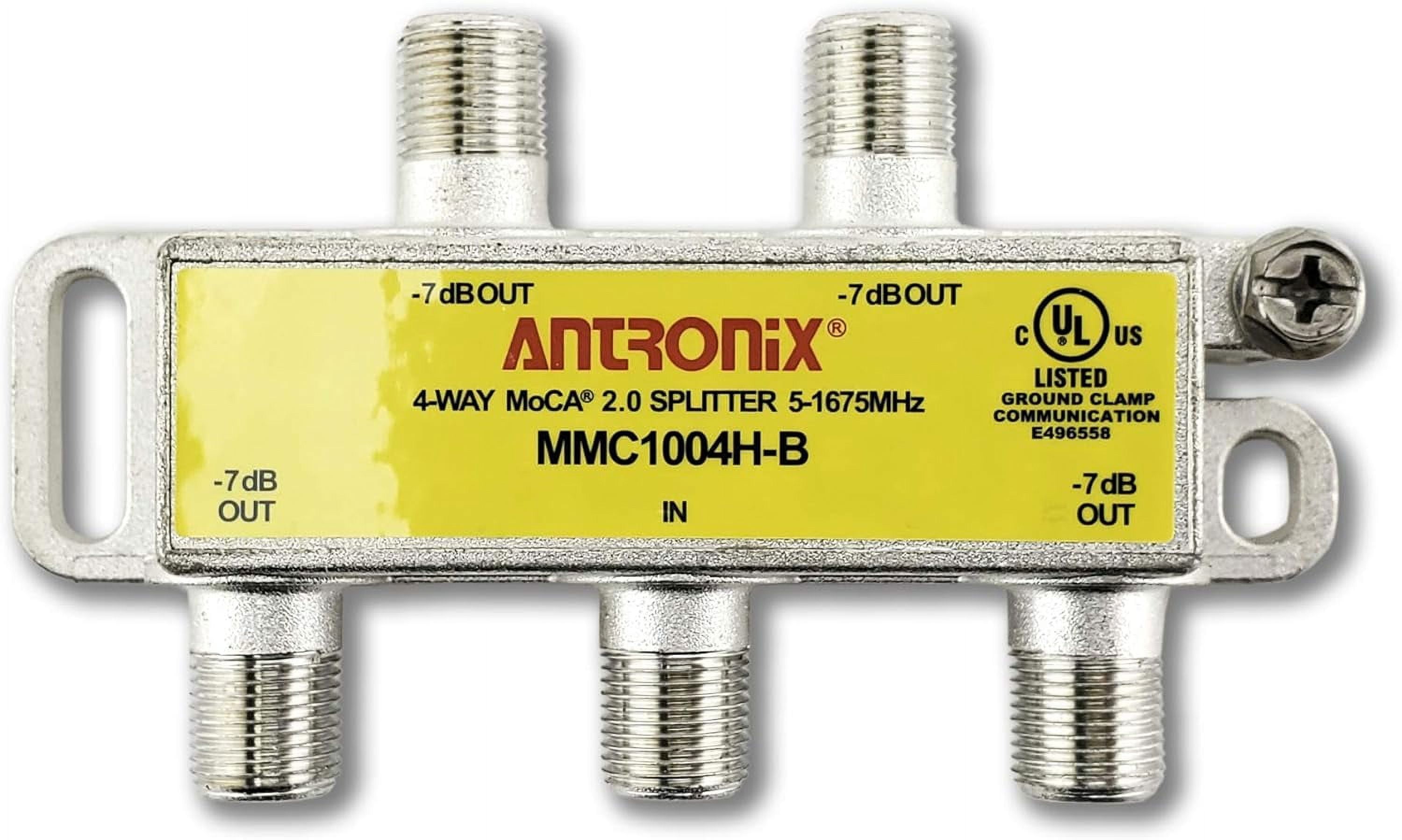 4 way mmc1004h b 5 1675 mhz moca 2 0 splitter for frontier formerly