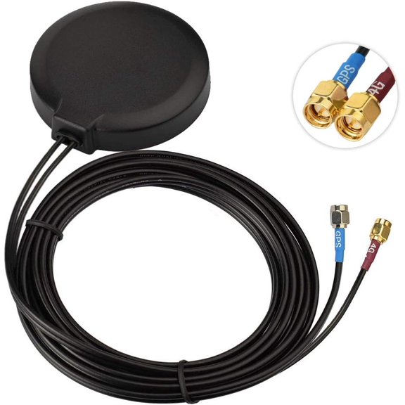 4 Way Mini-AN Fused Distribution Bock with Ground Bock, 12V-48V 0/4 Gauge Power Distribution Bock, Car Audio Ampifier Fuse Hoder for Auto UTV Boat Stereo Amp