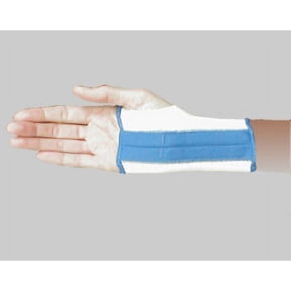 4-Way Stretch Dual Stay Compression Wrist and Hand Brace (Medium Right Beige)