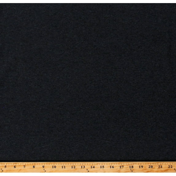 4-Way Stretch Knit Dark Charcoal Gray 60" Wide Cotton/Poly/Spandex Blend Fabric by the Yard (9148S-10D-charcoal)
