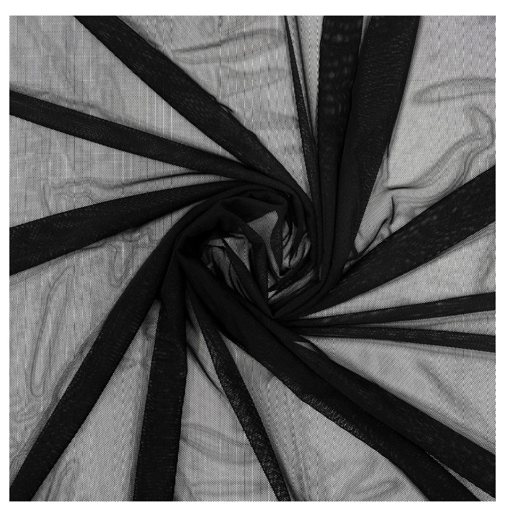 Stretchy Mesh 4-Way Stretch Power Mesh Fabric by The Yard - 60