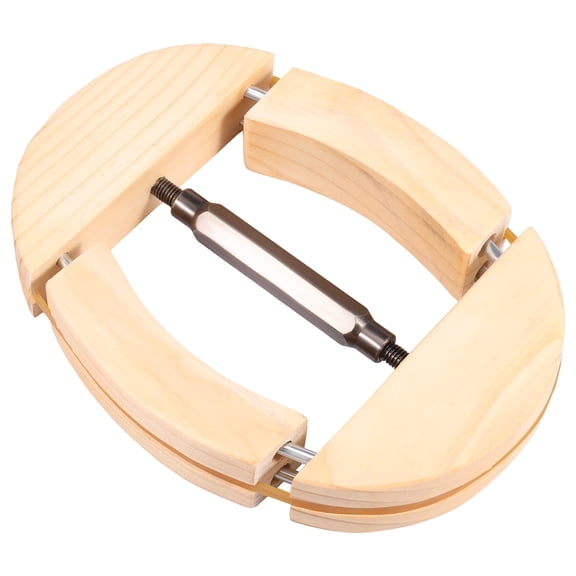 4 Way Wood Cowboy Hat Stretcher Versatile Easy to Use Wooden Baseball Hat Extender for Home Travel Shop Use