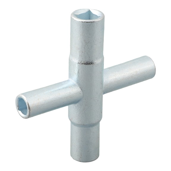 4 Ways Universal Faucet Wrench Key For Outdoor Water Faucet Valves Sillcock Key 1/4" 9/32" 5/16" 11/32"