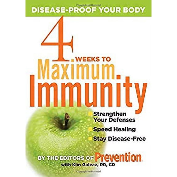 Pre-Owned 4 Weeks to Maximum Immunity: Disease-Proof Your Body (Paperback) 1594867119 9781594867118