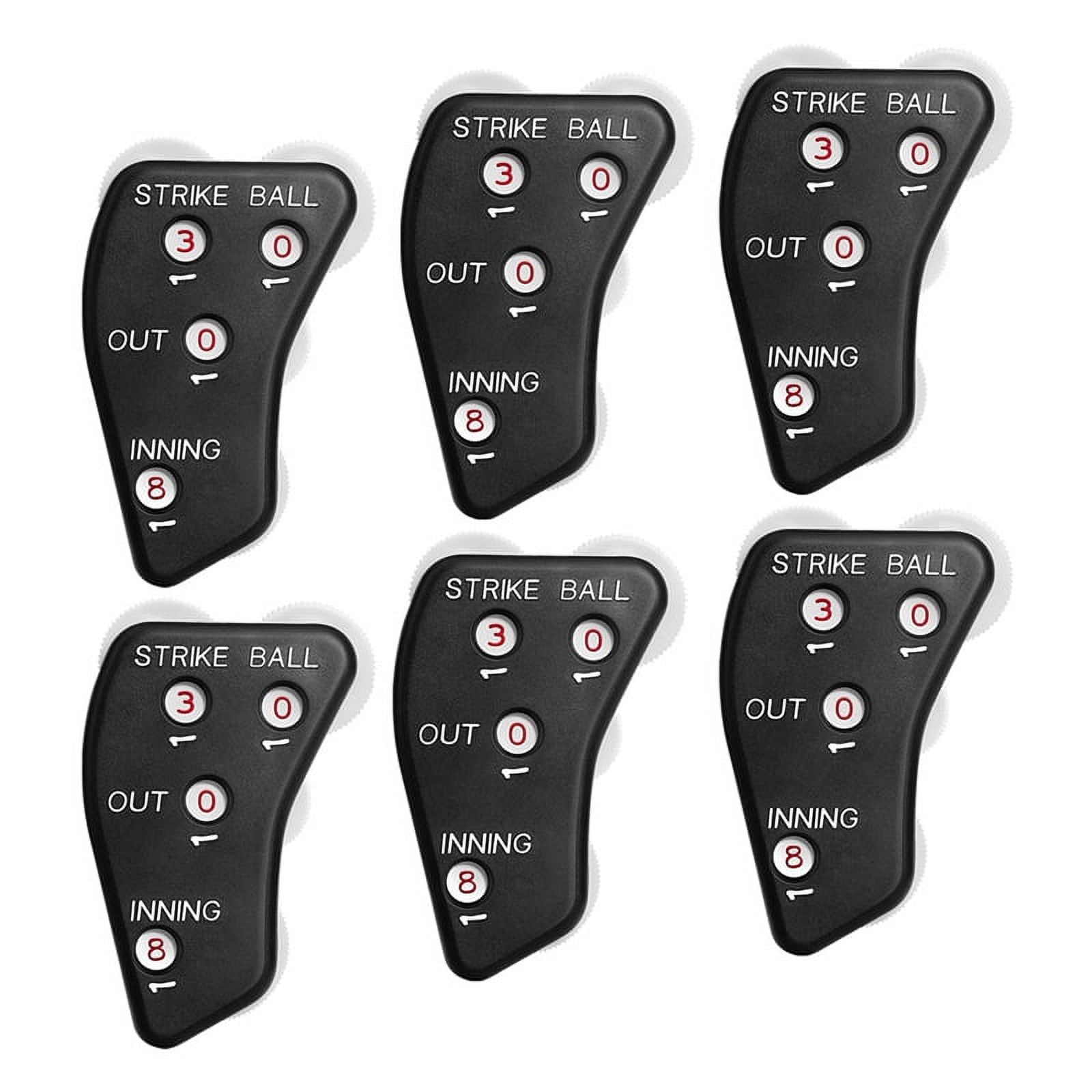 4 Wheel Baseball Umpire ClickerUmpire Indicator GearPractical