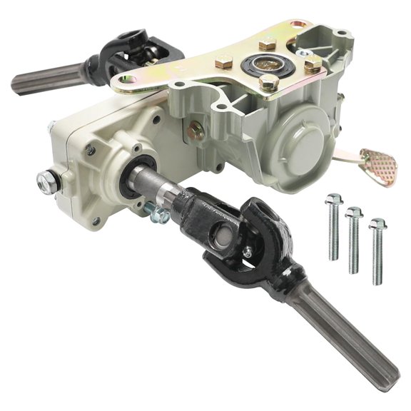 4 Wheel Drive Reverse Gear Box Assembly Transmission Drive by Shaft Reverse Gear Transfer Case for 150cc-300cc Engine 4WD ATV UTV Quad Go Kart Karting Buggy Dune Moped Four Wheeler Motorcycle
