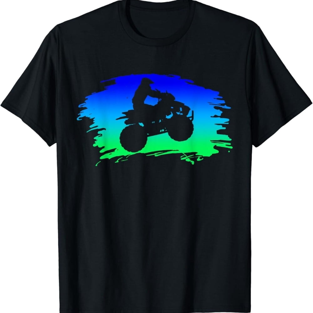 4 Wheeler Quad Bike ATV Riding Gift Men Gift Unisex T-Shirt - Walmart.com