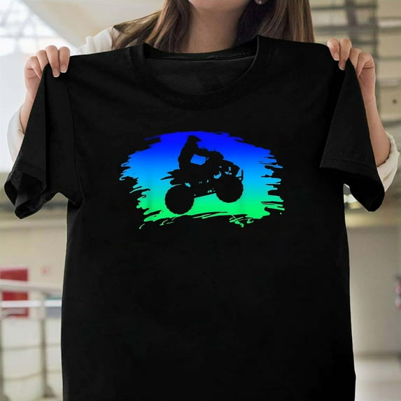 4 Wheeler Quad Bike ATV Riding Graphic Unisex T-Shirt, Off-Road Motorsport Gift G0943, Up to Size 5XL