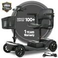thumbnail image 1 of 4-Wheel Foldable Mobility Scooter, SYNGAR 12V/12AH All-terrain Electric Scooter with Updated Removable Battery, Easy Assembly, Ideal for Seniors & Adults, Black, 1 of 11
