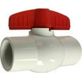 thumbnail image 1 of 4 White Ips PVC Ball Valve, PVC Ball Valves, Plumbing Accessories, 1 of 1