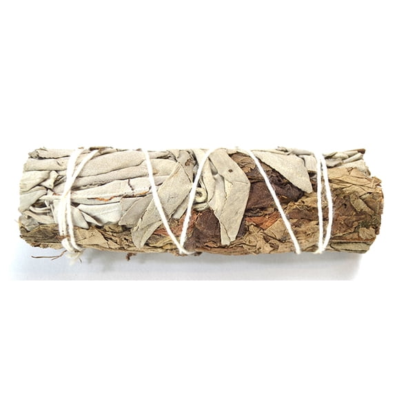 4" White Sage & Patchouli smudge stick | Trending Now