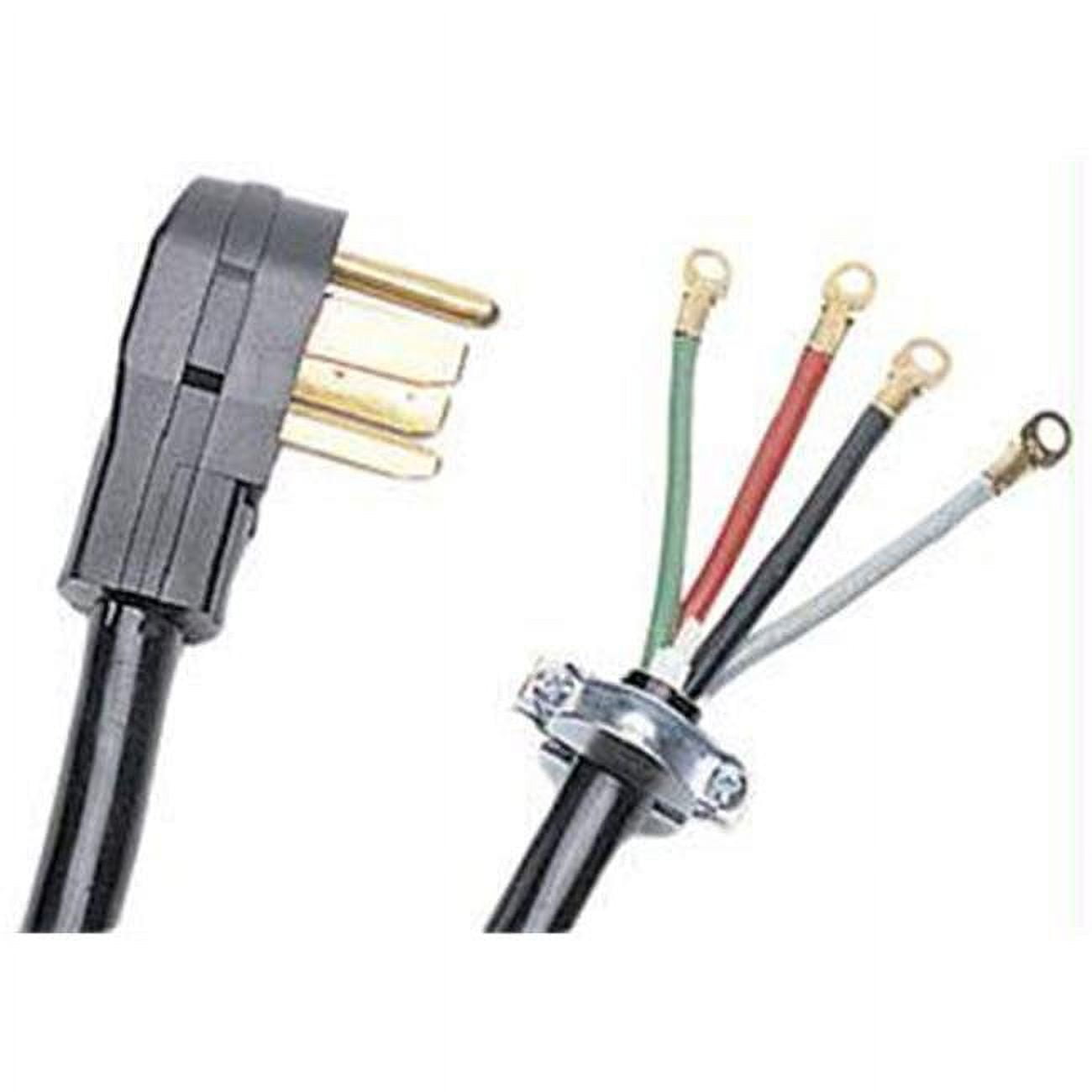 4-Wire Dryer Cords - 30A Closed Eyelet 4 ft