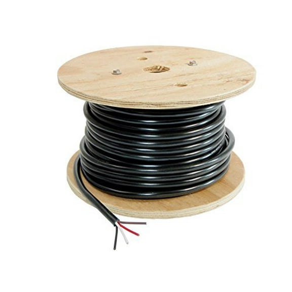 4-Wire Trailer Lighting Cable - Red/White/Black/Brown - 100 Feet