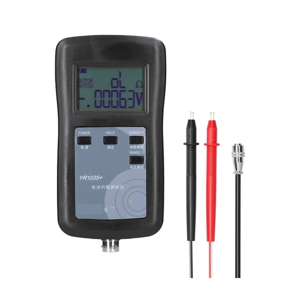 4-Wire YR1035+/YR1030+ High Precision Fast Lithium Battery Internal Resistance Test Instrument Electric Vehicle Group