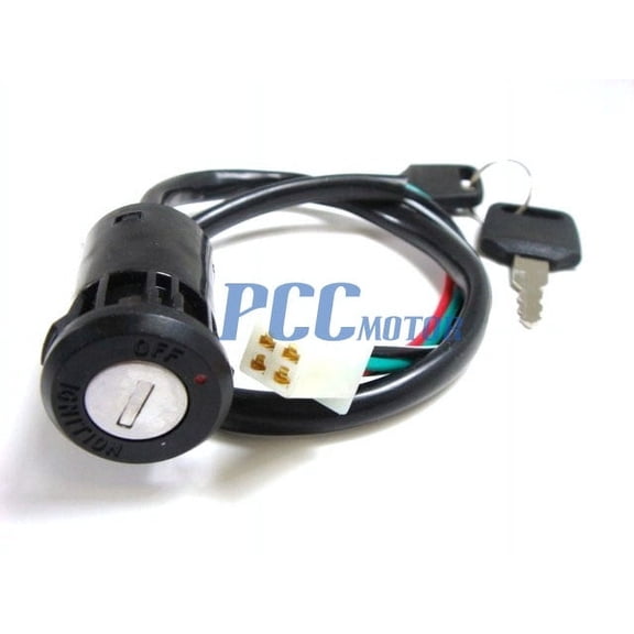 4 Wires ATV IGNITION SWITCH DIRT BIKE GO KART MOPED KAZUMA COOLSTER KS06